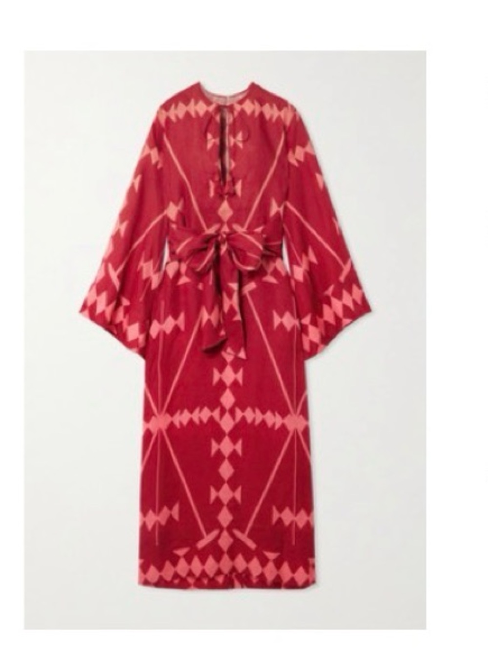 NWT!! JOHANNA ORTIZ
Printed linen maxi dress